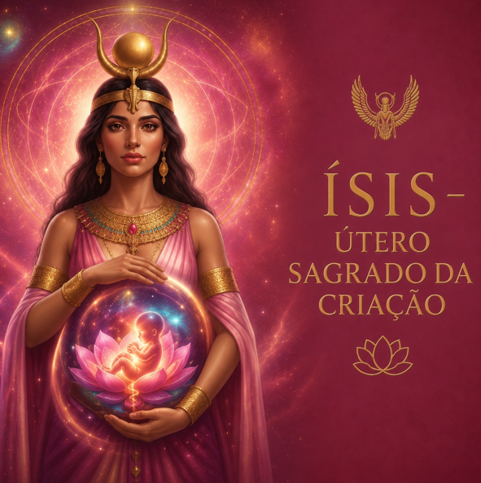Rótulo do floral Ísis – Útero Sagrado da Criação