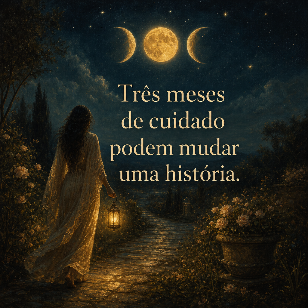 Três meses de cuidado podem mudar uma história