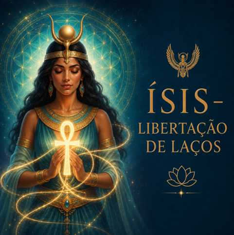 Rótulo do floral Ísis – Libertação de Laços e Feminina