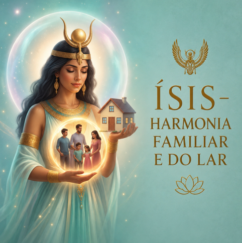 Rótulo do floral Ísis – Harmonia Familiar e do Lar